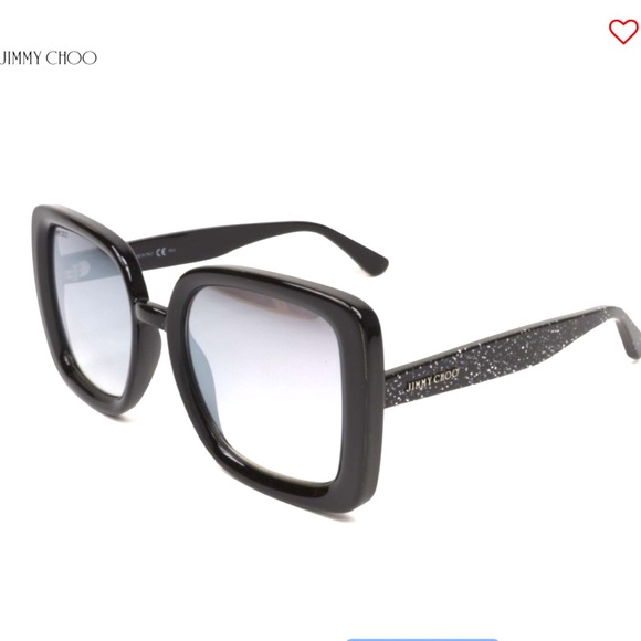 Jimmy Choo Cait-S NS8 Square Mirror Sunglasses